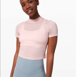 Lululemon Kitsilano Mock Neck Tee